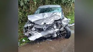 Acidente com morte na BR 470 envolveu carro de Nova Trento - 2