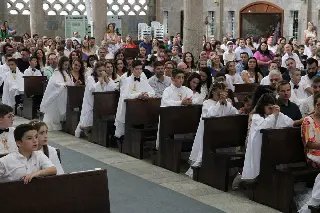 Paróquia São Luís Gonzaga inicia celebrações de Primeira Comunhão - 8