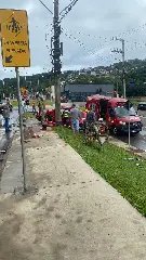 (VÍDEO) Cadeirante na direção volta a provocar acidente grave - 3