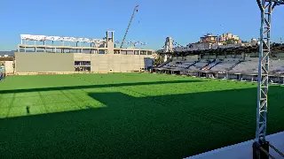 (VIDEO) Seguem as obras no estádio Augusto Bauer - 7