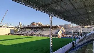 (VIDEO) Seguem as obras no estádio Augusto Bauer - 9