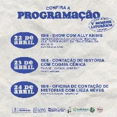 V Semana Literária se inicia na próxima segunda-feira - 2