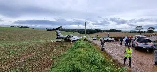 (VIDEO) Avião sofre acidente durante pouso em Erechim - 1