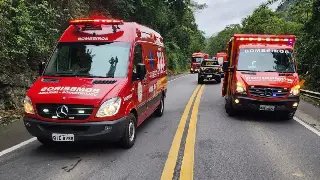Grave acidente deixa duas pessoas feridas na BR-470 - 1