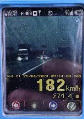 Mais de 200 motoristas são flagrados em excesso de velocidade - 1