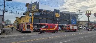 (VÍDEO) Princípio de incêndio é registrado em loja - 5