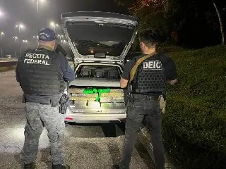 Polícia apreende meia tonelada de maconha  - 1
