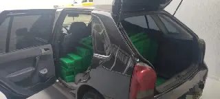 Polícia intercepta carro com mais de 680 kg de maconha - 1