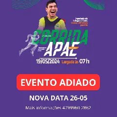 2ª Corrida da Apae de Brusque é adiada - 1