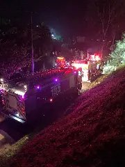 Bombeiros de Brusque ajudam a combater incêndio em Nova Trento - 1