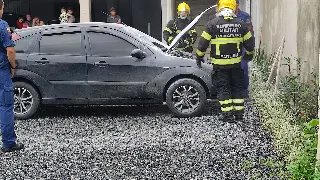 Bombeiros são acionados para princípio de incêndio em Brusque - 1