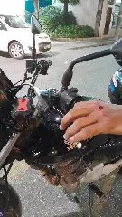 Acidente entre carro e moto deixa um ferido em Brusque  - 1
