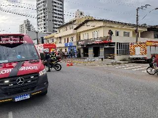 Incêndio em oficina deixa duas vítimas em estado grave - 1