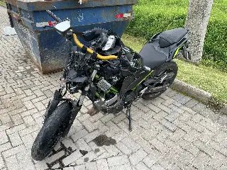 Duas motos se chocam na Rodovia Ivo Silveira - 2