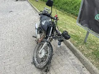Duas motos se chocam na Rodovia Ivo Silveira - 1