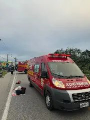 Colisão seguida de atropelamento deixa dois feridos - 1