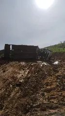 Vítima fatal do acidente foi ejetada para fora do caminhão  - 2