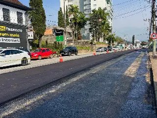 Av. Getúlio Vargas passa por recapeamento asfáltico - 4