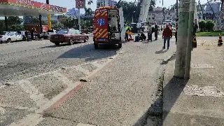 (VIDEO) Atropelamento no Centro II deixa homem ferido - 3