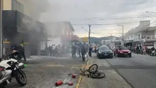 Morre a segunda vítima da explosão em oficina de motos - 1