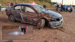 Passageiro morre após ser ejetado de veículo em grave acidente - 2