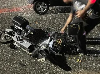 Rádio Cidade atualiza informações do acidente entre scooter e carro - 5