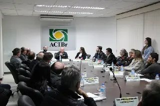 ACIBr recebe senador Jorge Seif em sua reunião de diretoria - 1