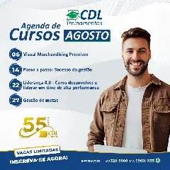 CDL Treinamentos abre inscrições para cursos de agosto - 1