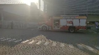 Princípio de incêndio em escola mobiliza bombeiros no Maluche - 1