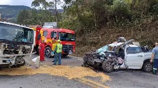 Mulher de 28 anos morre em grave acidente na BR-282 - 5