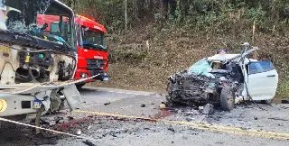 Mulher de 28 anos morre em grave acidente na BR-282 - 3