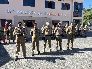 Policiais Militares são promovidos em solenidade em Brusque  - 11