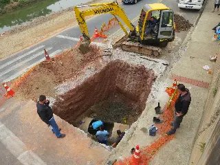 Tubulação entope na Beira Rio e conserto é considerado complexo - 7
