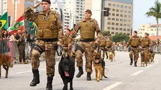PMSC participa de desfile cívico-militar com presença de autoridades na capital - 4