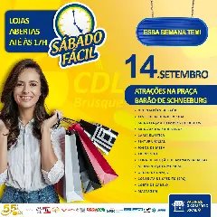 CDL Brusque realiza mais uma edição do Sábado Fácil - 1