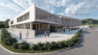 UNIFEBE inicia parte estrutural das obras do ginásio poliesportivo - 1