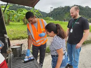Fundema inicia projeto de monitoramento da qualidade do rio Itajaí Mirim - 1
