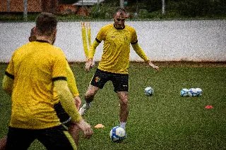 Brusque realiza último treino tático antes de enfrentar o Avaí - 1