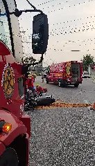 (VIDEO) Motociclista fica ferido em grave acidente na rodovia - 4