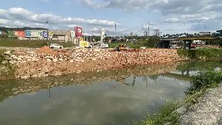 Recuperação da margem direita da Beira Rio segue em ritmo acelerado - 2
