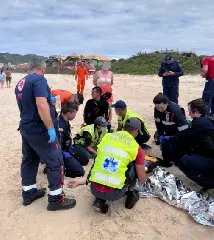 Pai morre e filho de 10 anos desaparece após afogamento em SC - 1