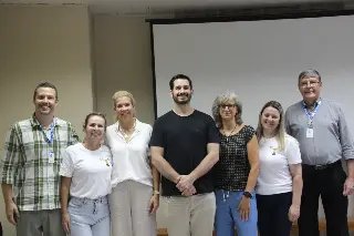 Estudantes da Unifebe recebem intercambistas alemães em Brusque - 2