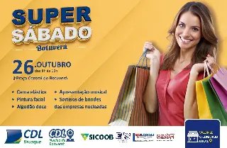 CDL Brusque realiza Super Sábado em Botuverá amanhã - 1
