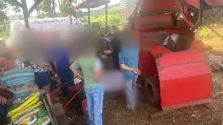 Homem morre prensado por máquina agrícola em SC - 2