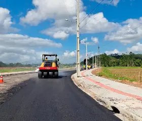 Obras na rua Abraão de Souza e Silva seguem para reta final - 1