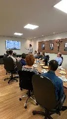 Hospital Azambuja recebe visita de vereadores eleitos para a próxima legislatura - 1