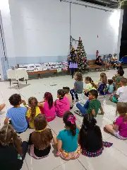Escola de Guabiruba celebra o sucesso do primeiro Acampamento da Família - 1