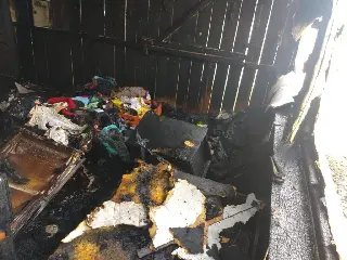 (VÍDEO) Incêndio atinge residência de autor das explosões em frente ao STF - 1