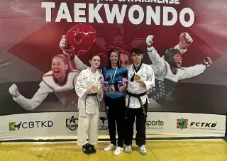 Brusque conquista ouro e prata no Taekwondo dos JASC - 1