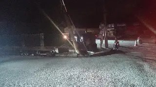 (URGENTE) Caminhão derruba poste e deixa 12 mil sem luz em Brusque  - 8